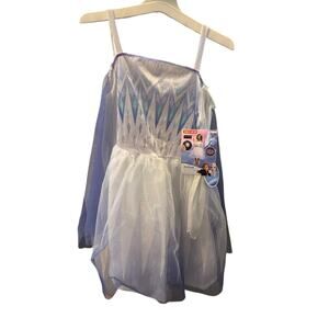 Disney Frozen Queen Elsa Costume Size Medium 7-8 NWT